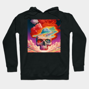 Surreal Skull Colorful Hoodie